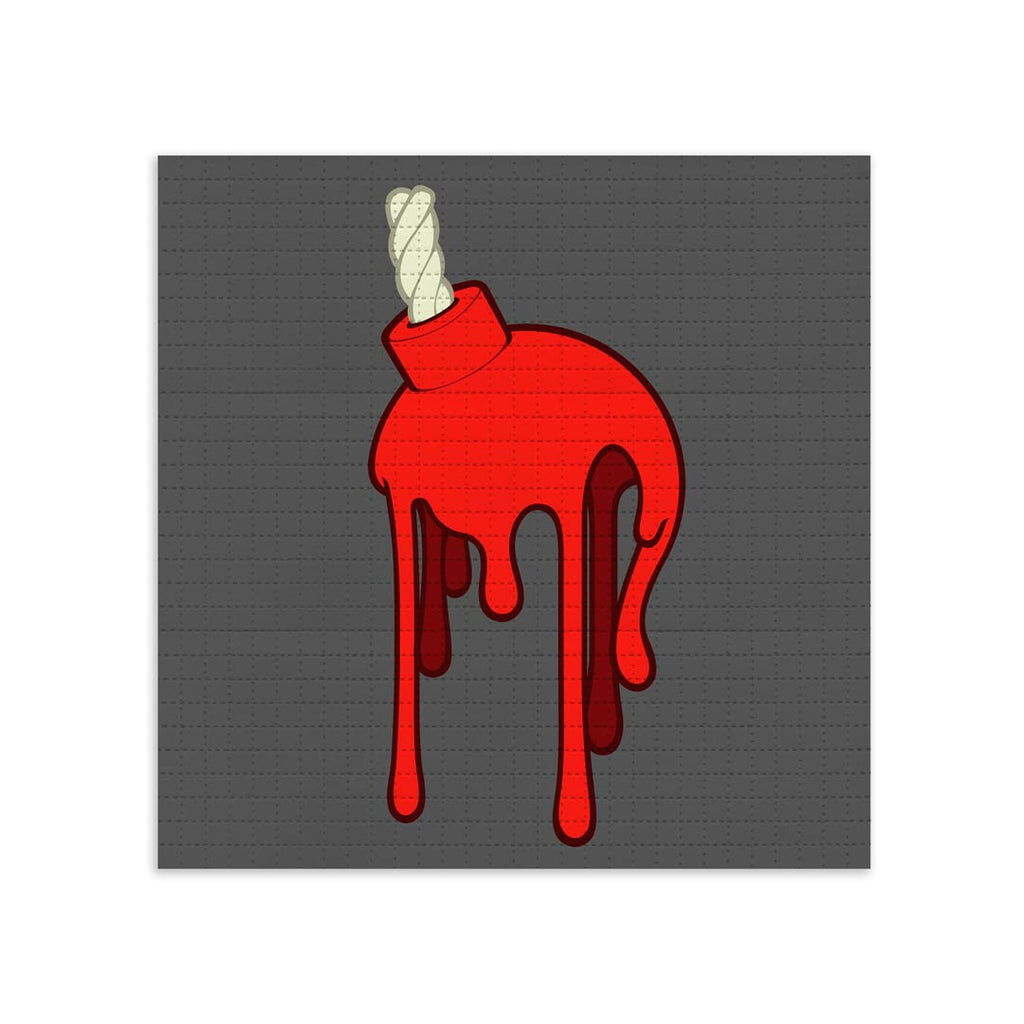 "Melting Bomb" Blotter Print (Limited Edition)