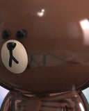 Line Friends Brown. Funny Anatomy (Signed)