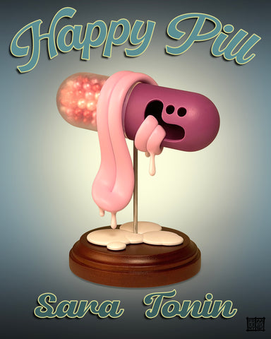 Happy Pill Statuette "Sara Tonin" Edition