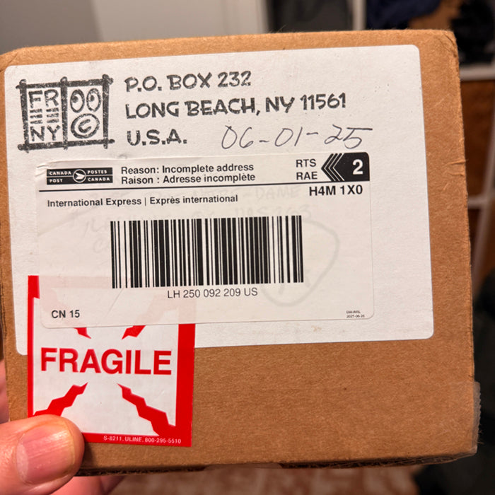 Reshipping Order #2820