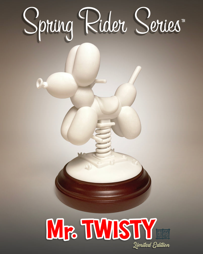 Mr. Twisty Spring Rider Statuette