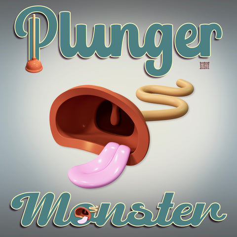 Plunger Monster Statuette