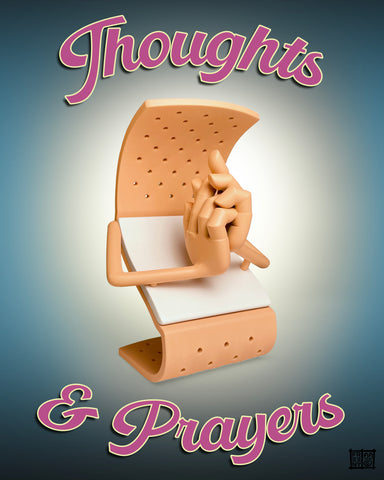 Thoughts & Prayers Statuette