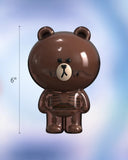 Line Friends Brown. Funny Anatomy (Signed)