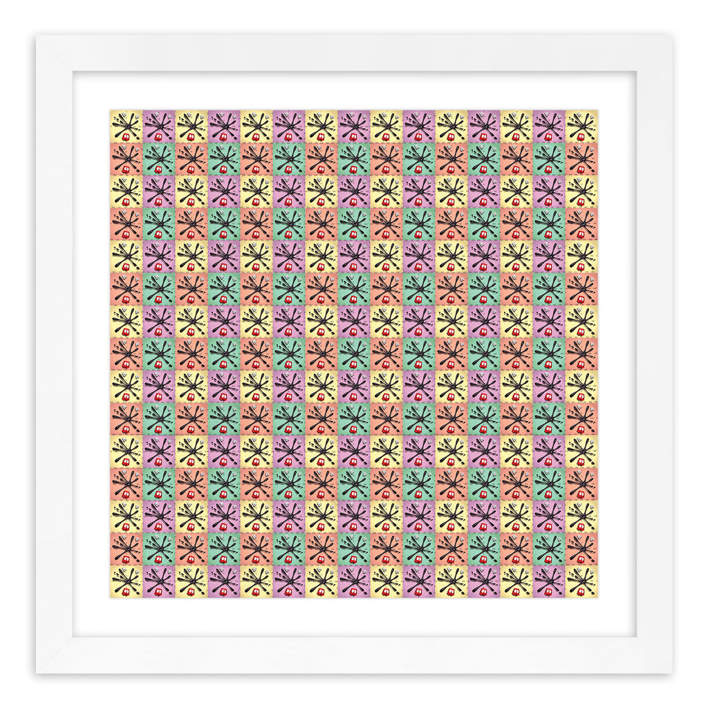 "Splat! Grid" Blotter Print (Limited Edition)